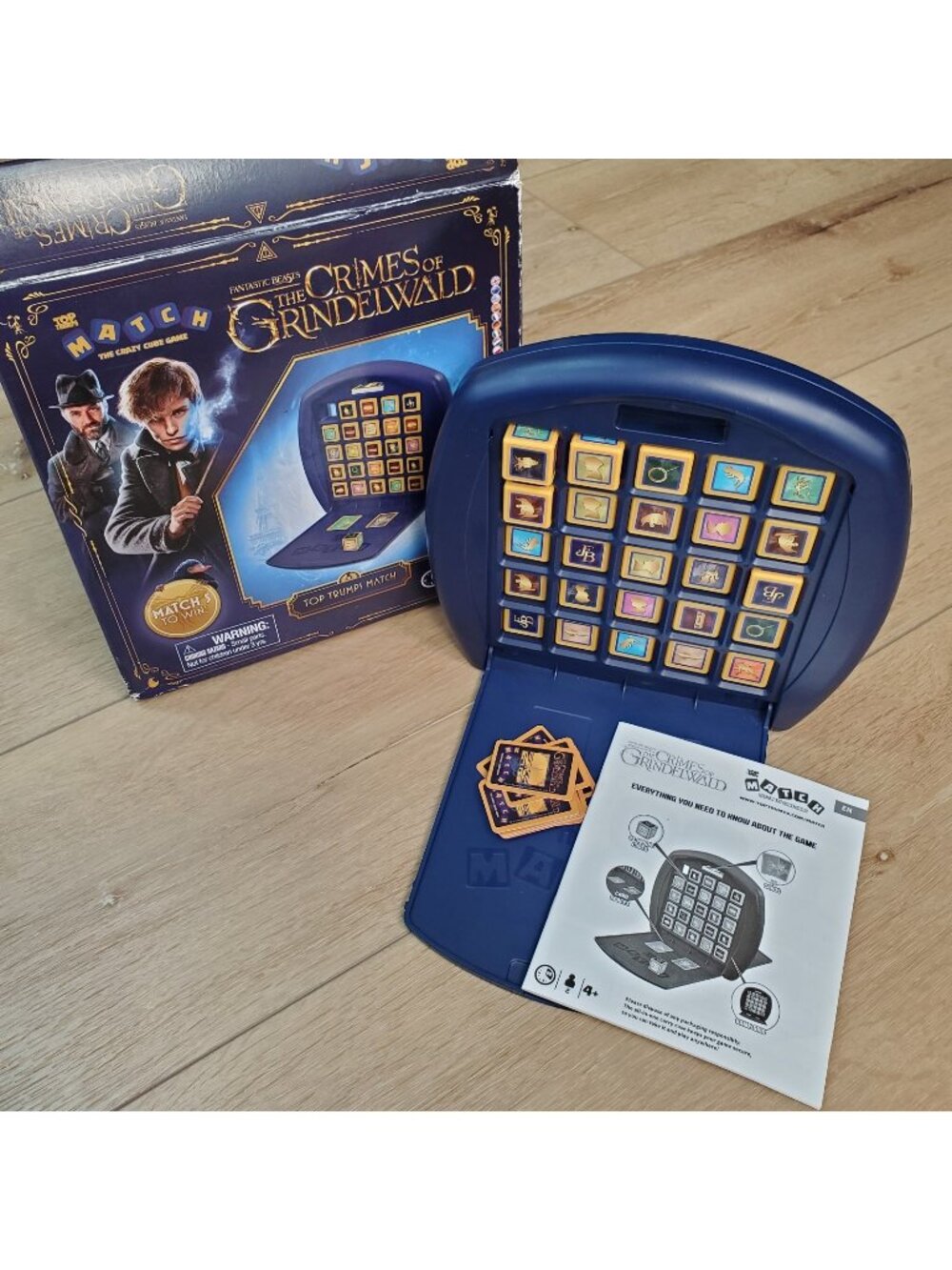 Fantastic Beasts The Crimes of Grindelwald Top Trumps Match Board Game Family 4+
